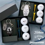 ゴルフボール３社の球を各１球ずつ＋おしゃれで人気のオリジナルパターカバーホルダーのセット