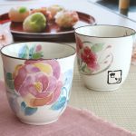 名前入り湯呑み　花物語（はなものがたり）
