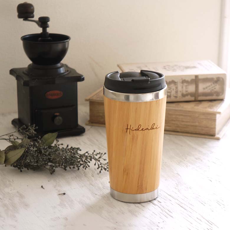 保温・保冷機能と木のぬくもりを兼ね備えたタンブラー