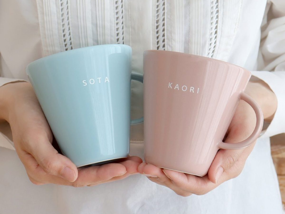 春の結婚式 プレゼントを贈るならペアマグカップ - ベルビーWebshop