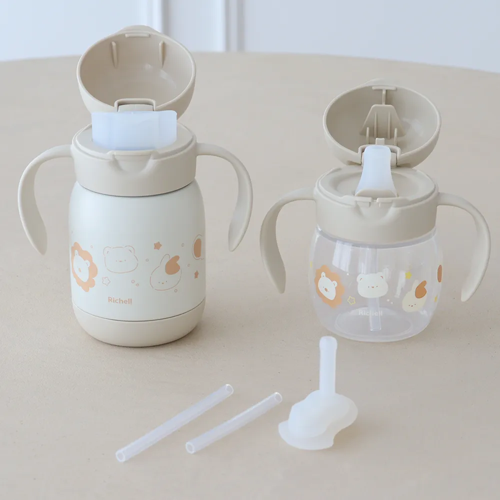 赤ちゃんの発達に合わせて飲み方をステップアップできる