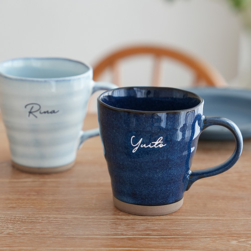 名入れなごみコーヒーマグカップペアセット｜ベルビーWebshop本店