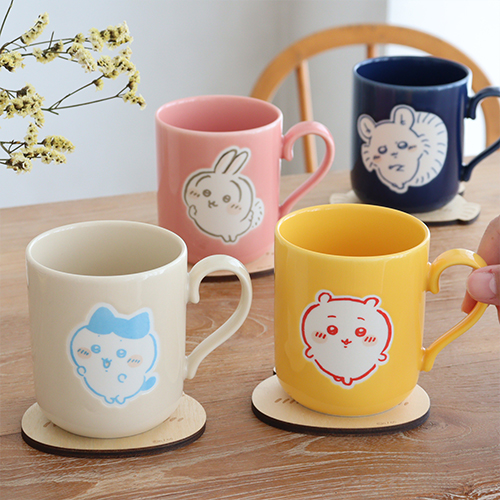 【名入れ】ちいかわ コースター付マグカップ