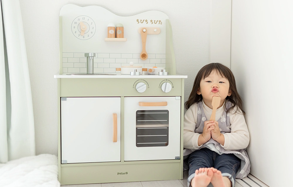 ポーラービー（PolarB）名前入りおままごとキッチン