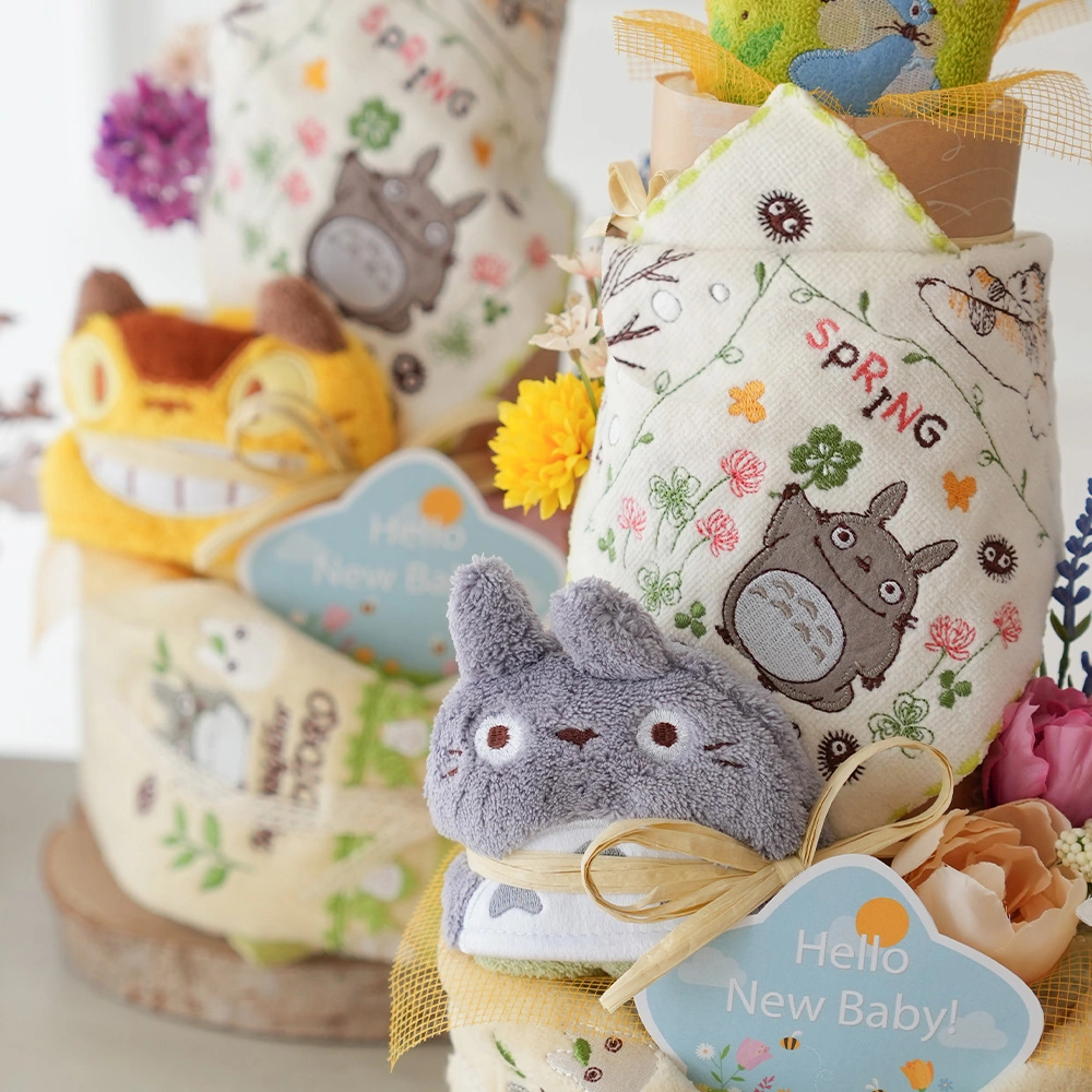 トトロトリプルタワーおむつケーキ｜ベルビーWebshop本店