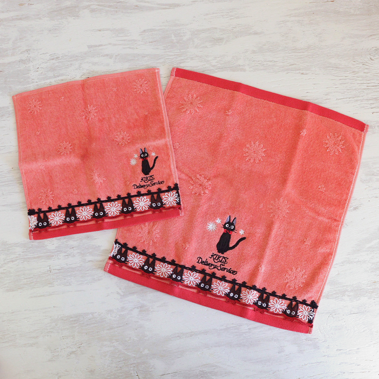 サイズ違いのタオル２枚