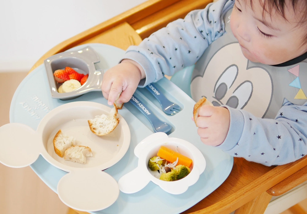 離乳食に使いやすいランチプレート