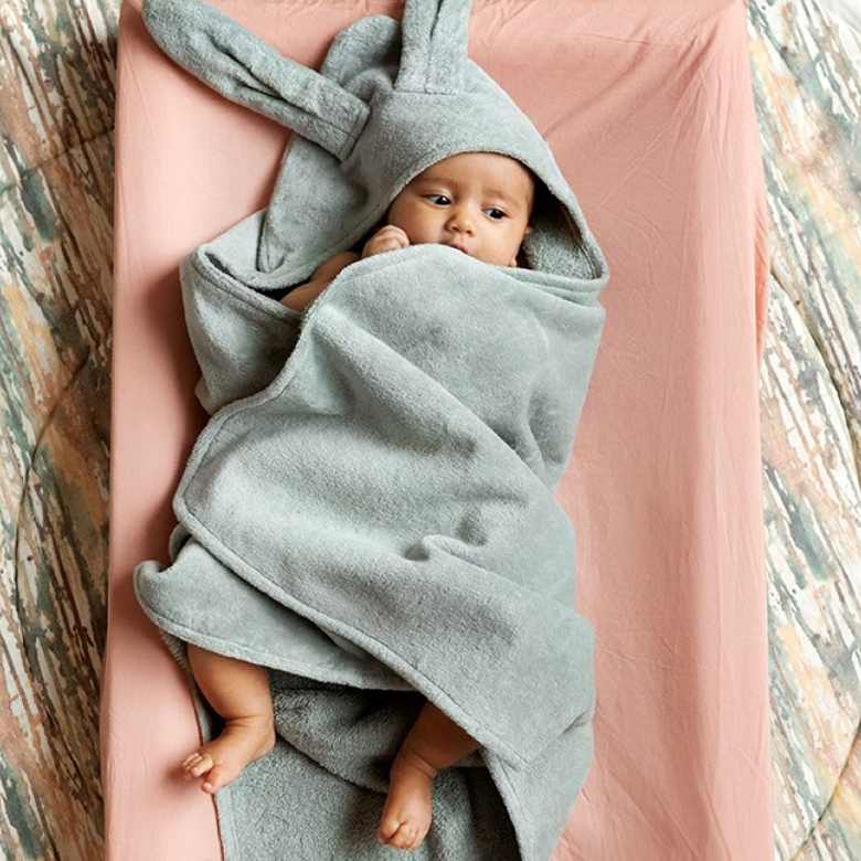 Elodie Hooded Towel エロディ フード付きタオル お名前入り