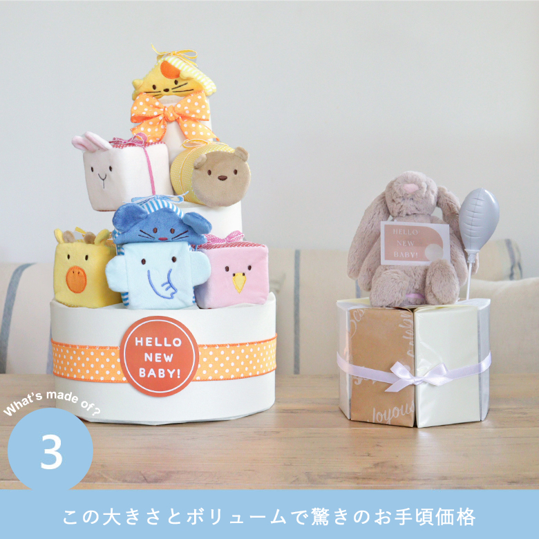 この大きさとボリュームで驚きのお手頃価格