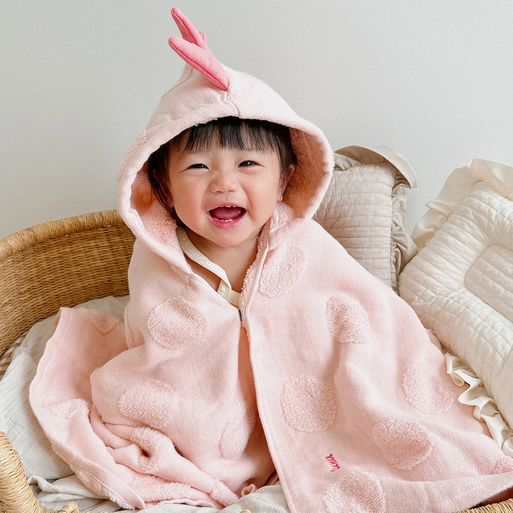 アブソリュート・デュオ 泡と神秘とバスタオル おまけ付き 出産祝い おくるみ】Choetto(シュエット)フード付きバスタオル 2
