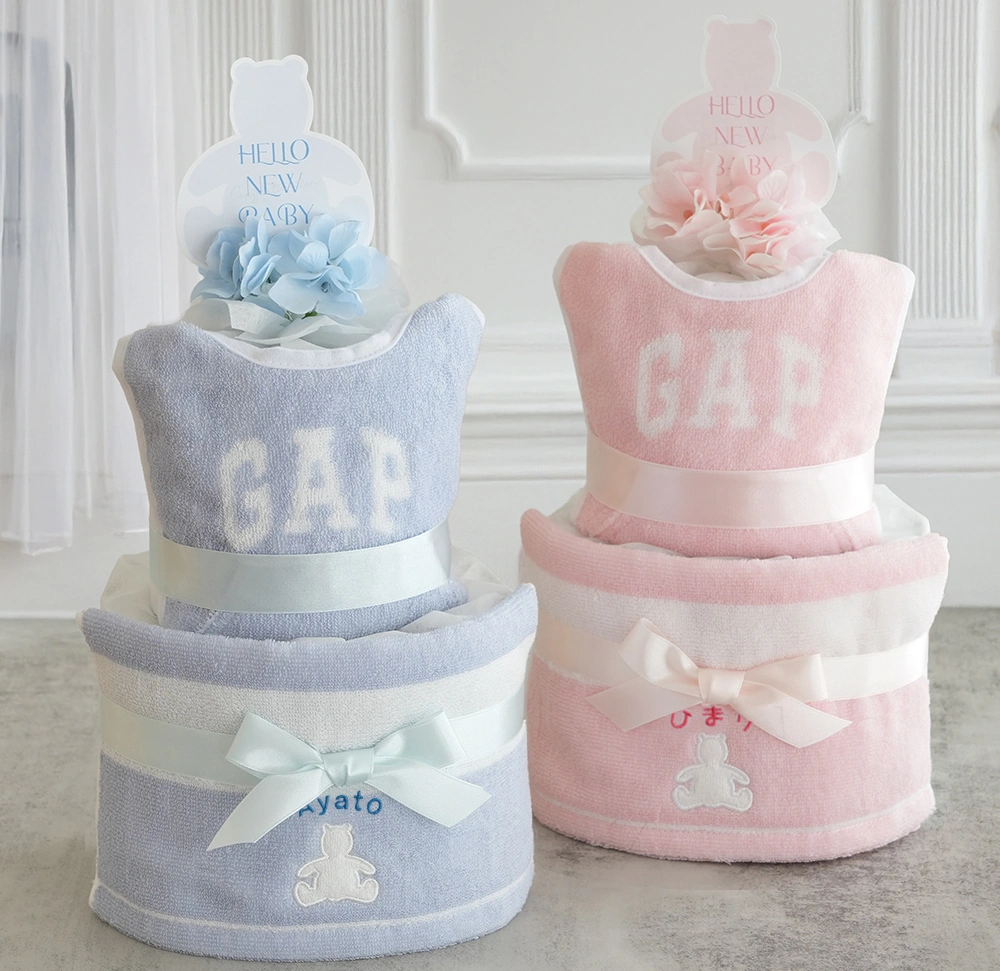 GAPタオルおむつケーキ