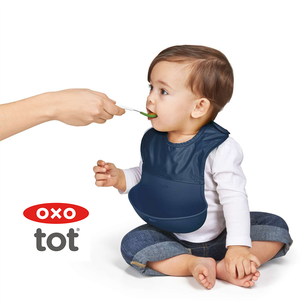 OXO Tot ロールアップビブ 名前入り