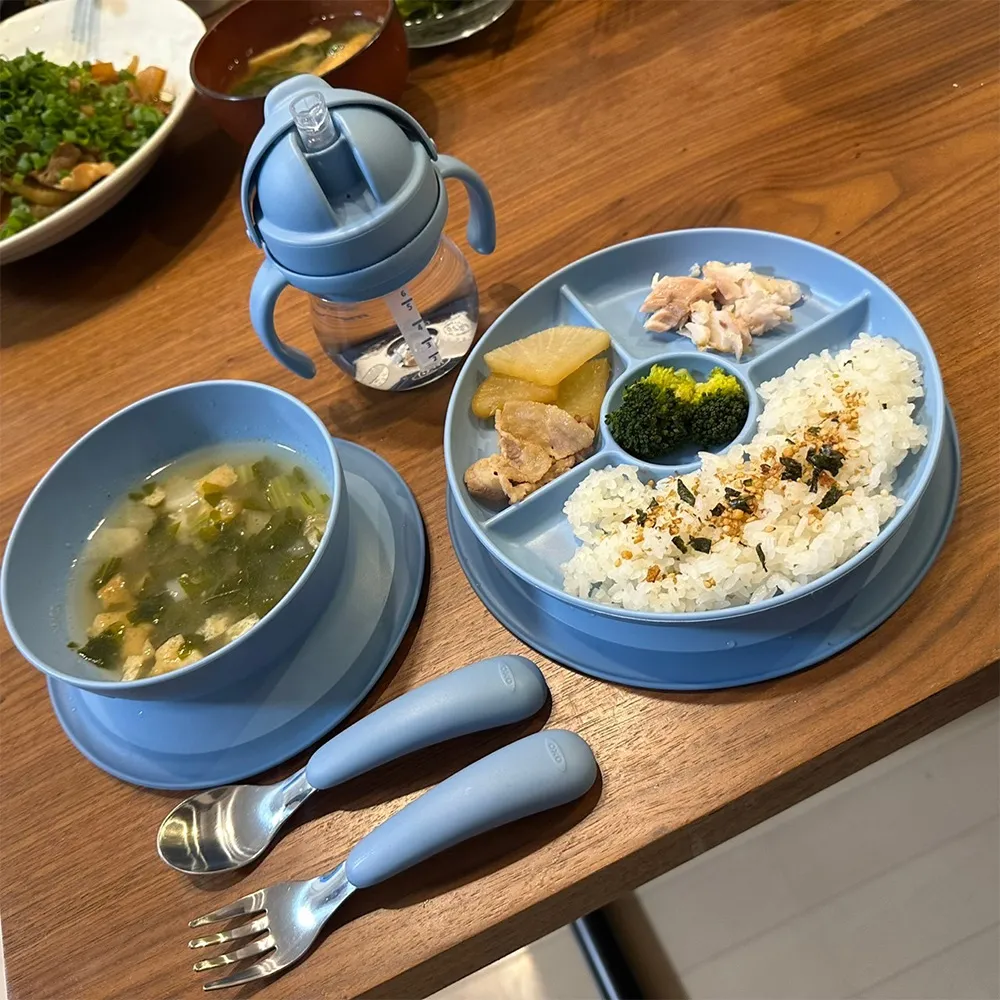 【出産祝い】OXO Tot ベビー食器パーフェクト5点セット 名前入り