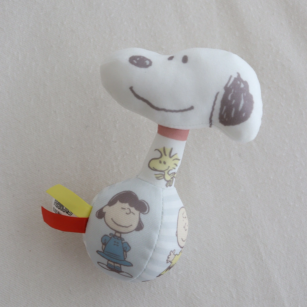 スヌーピー（snoopy）にぎにぎラトルおむつケーキ 