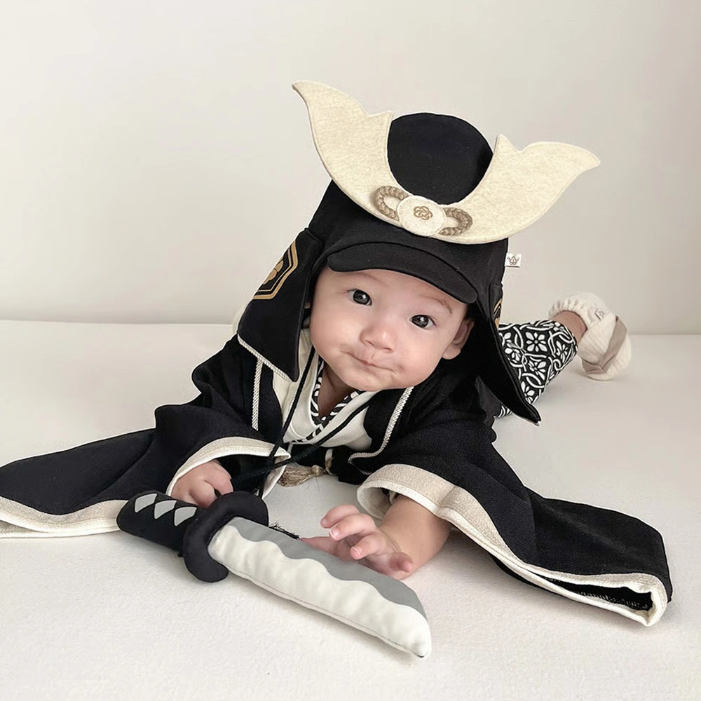 【初節句 お食い初め】mocmof（モクモフ） プレミアム ベビー 兜