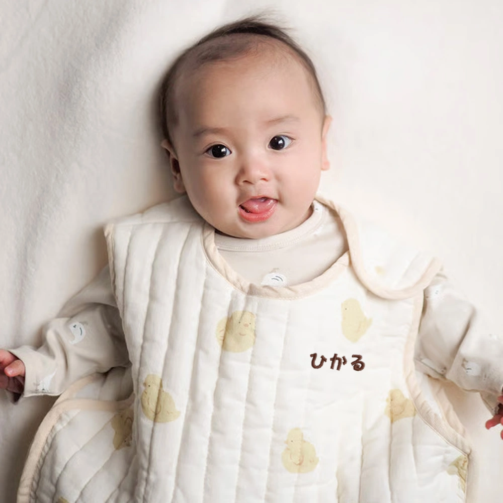 【出産祝い】mocmof（モクモフ） モスリンガーゼイブルスリーパー