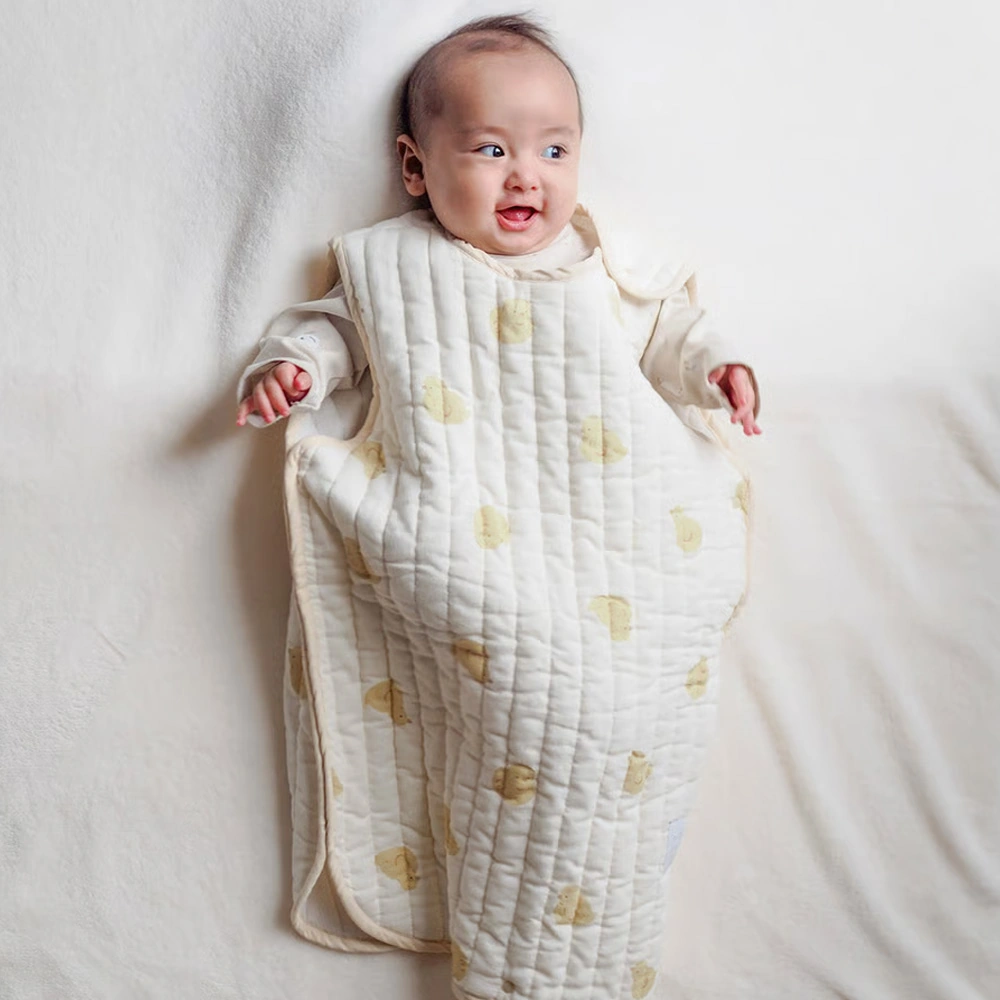 【出産祝い】mocmof（モクモフ） モスリンガーゼイブルスリーパー