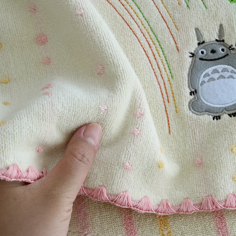 バスタオル触ってみる