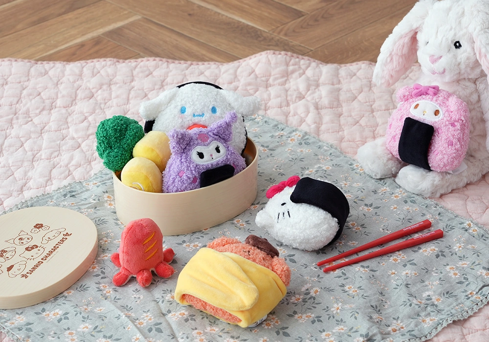 出産祝い・1歳誕生日】サンリオ ぬいぐるみおままごとセット