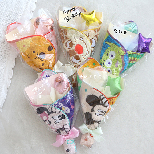 ディズニー ミニタオル バルーンブーケ