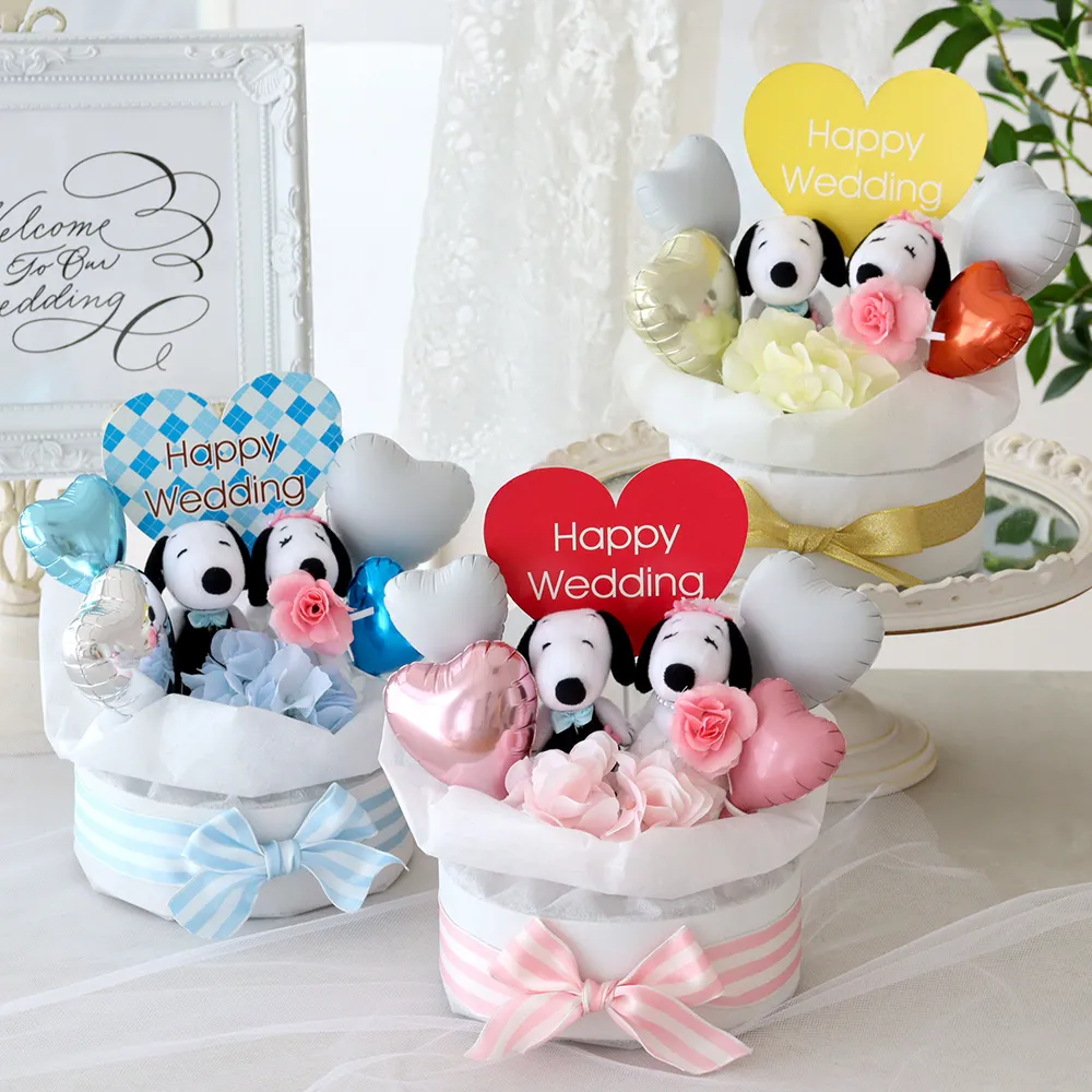 おめかしした可愛いスヌーピーとベル♪