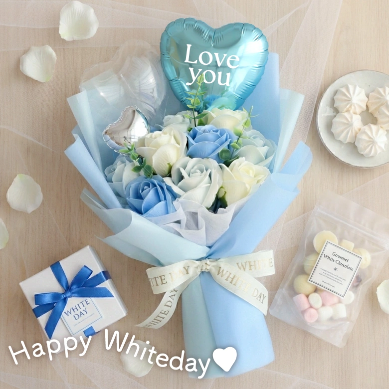 ソープフラワー ピッコロバルーンブーケ｜ベルビーWebshop本店