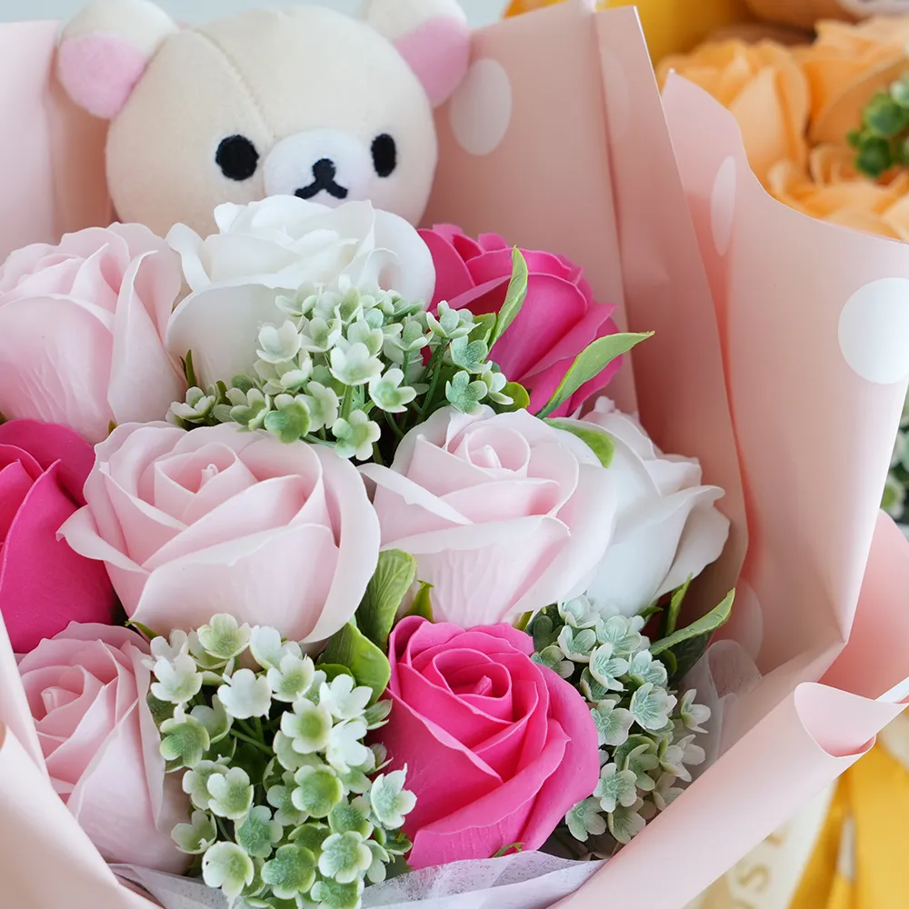 リラックマ ソープフラワーブーケ
