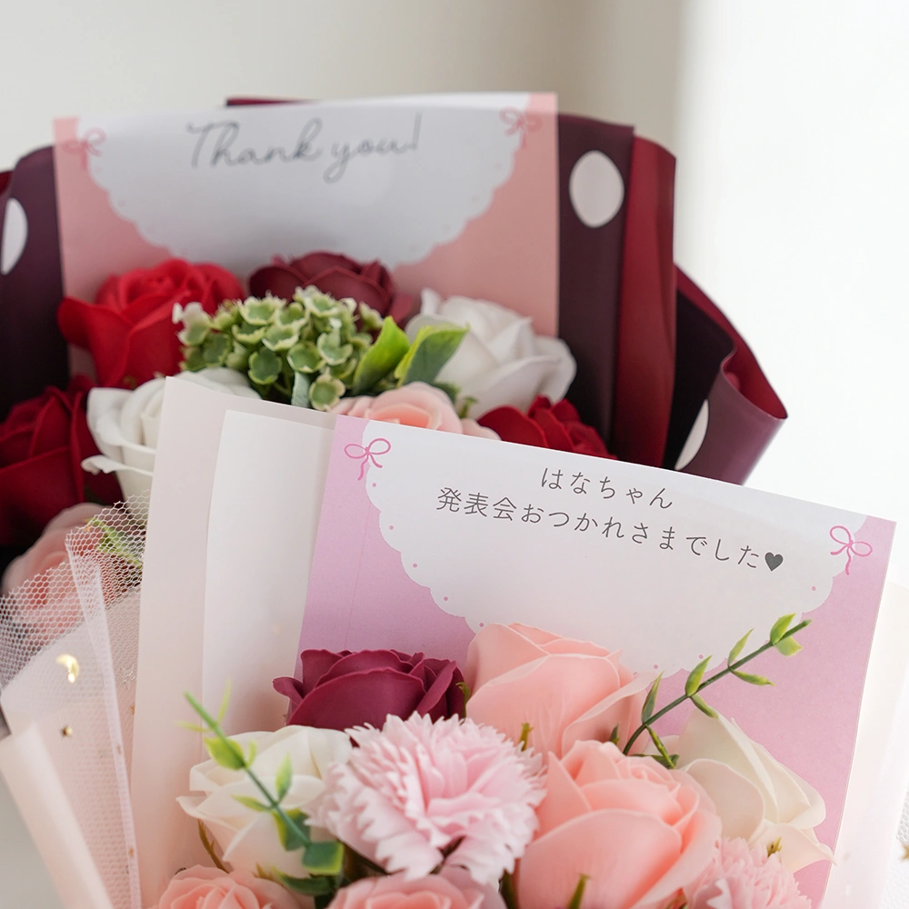 サンリオタオル ソープフラワーブーケ