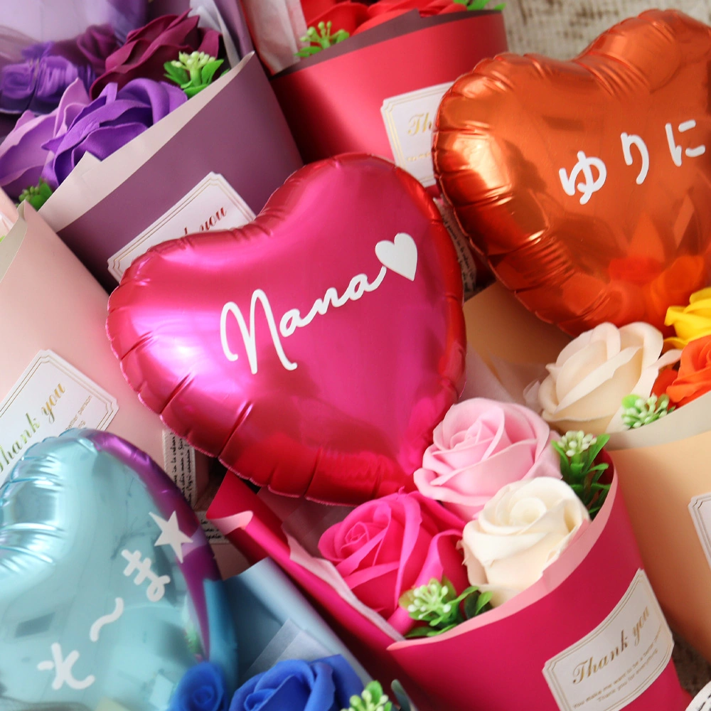 ソープフラワー フェアリーハートバルーンブーケ