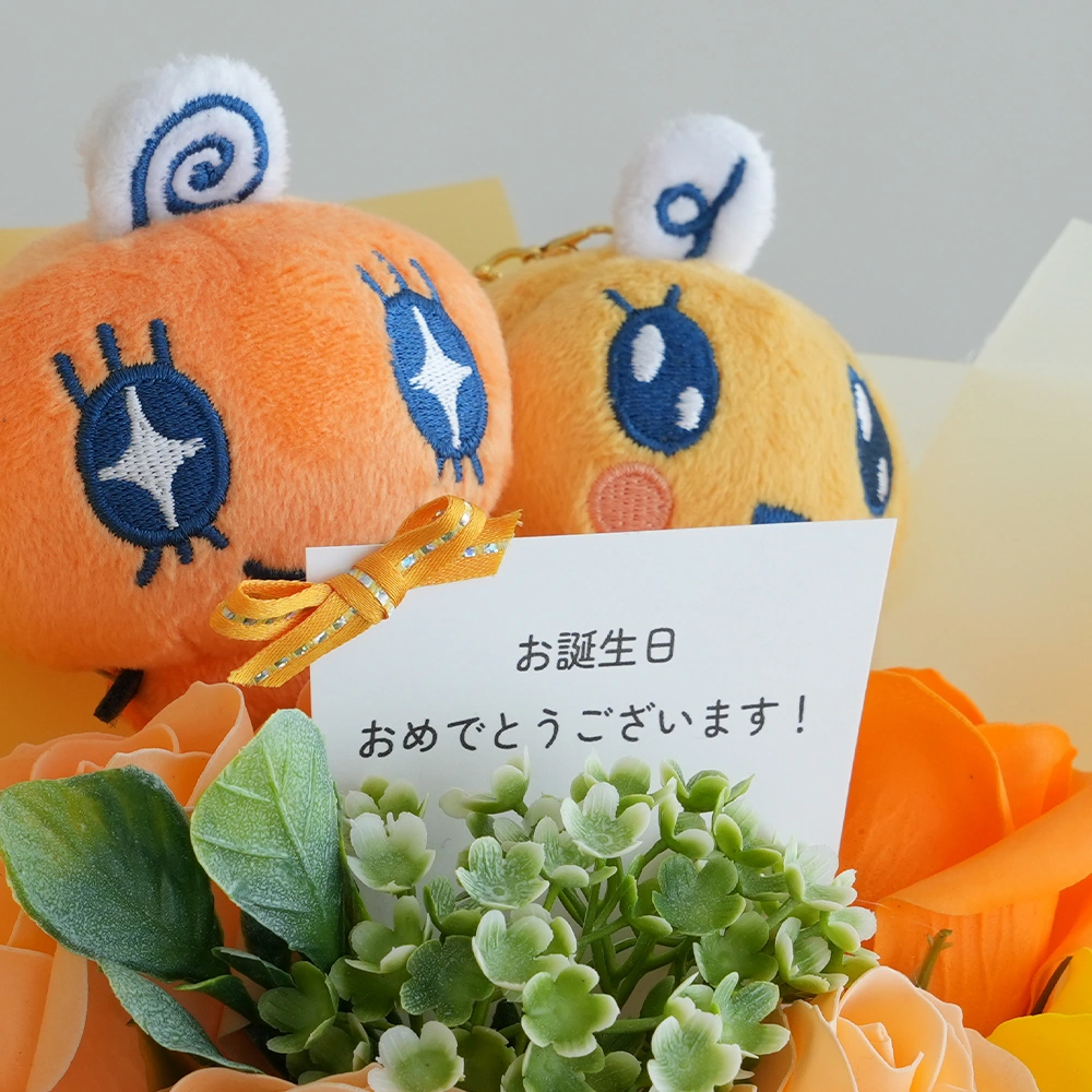 たまごっち ニコぬい ソープフラワーブーケ｜ベルビーWebshop本店
