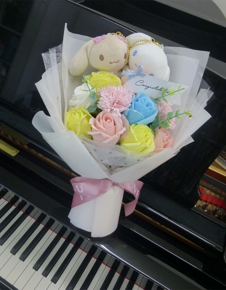 サンリオラブリーソープフラワーブーケ