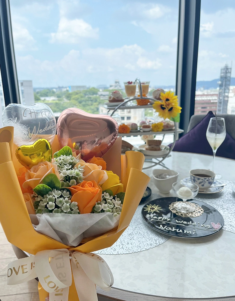 ソープフラワー ピッコロバルーンブーケ