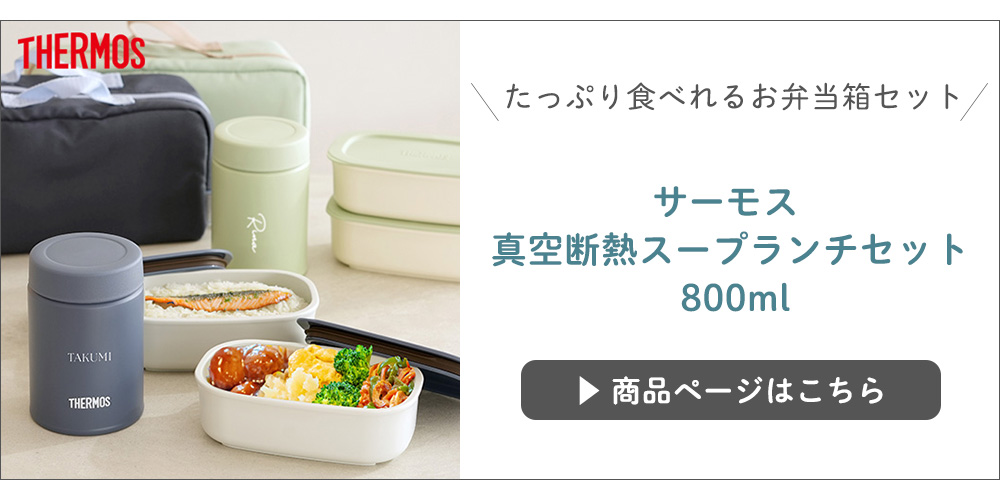 サーモス 真空断熱スープランチセット 800ml