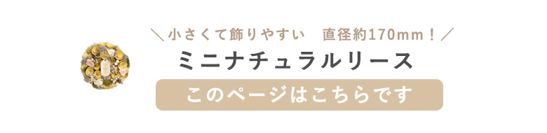 ミニナチュラルリースはこちら