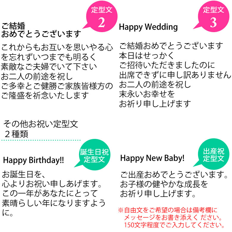 定型文ご案内