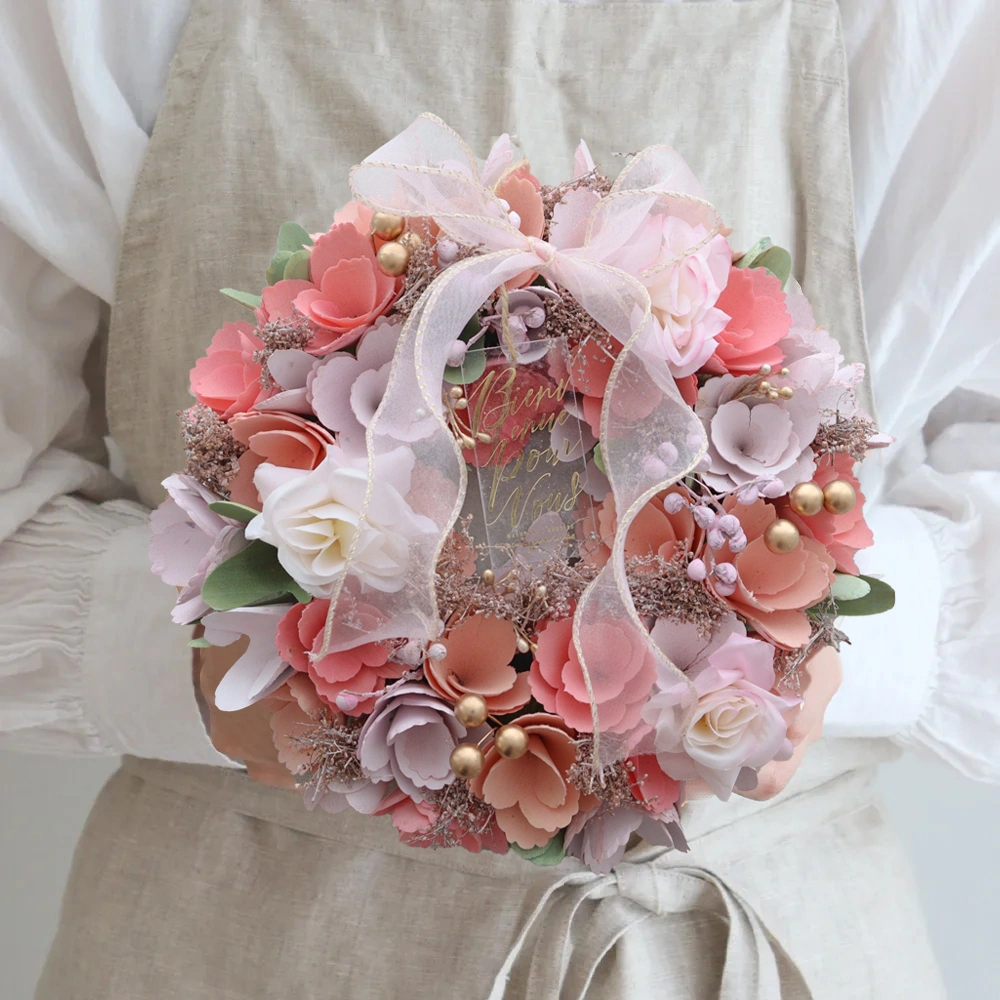 【電報 結婚式 ギフト】ナチュラルリース