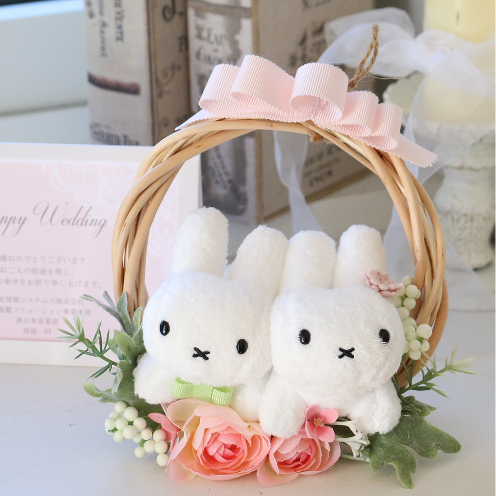 【電報 結婚式】ブルーナウェディングリース