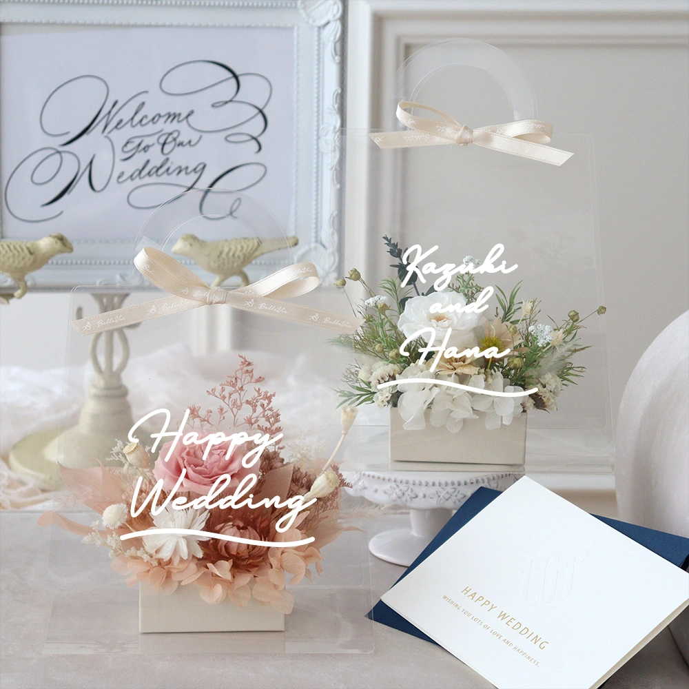 結婚式 電報 ギフト】祝電付き プリザーブドフラワーアレンジ フルール 結婚式 電報 ギフト】祝電付き プリザーブドフラワーアレンジ フルール