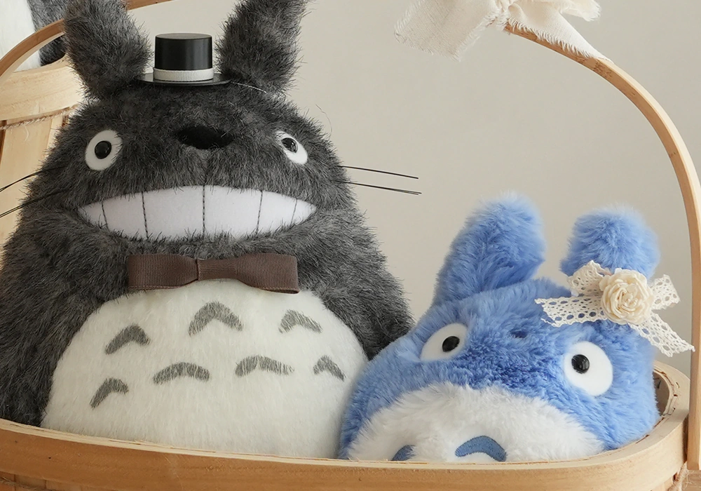 思わずつられて笑いそう
大トトロと中トトロ