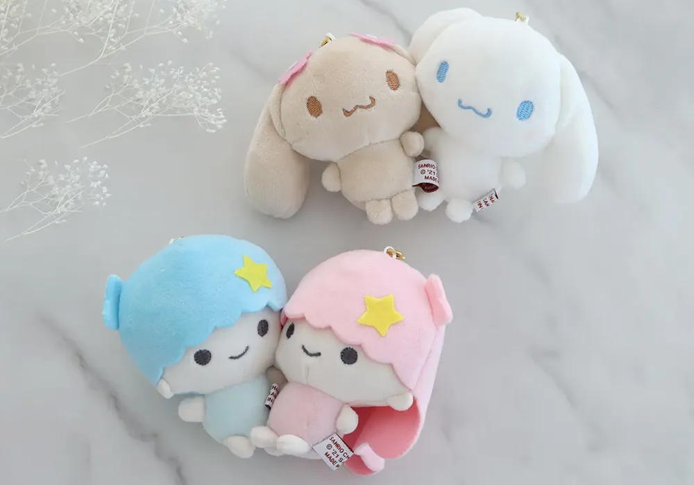 磁石でピタッとくっつくキーホルダー