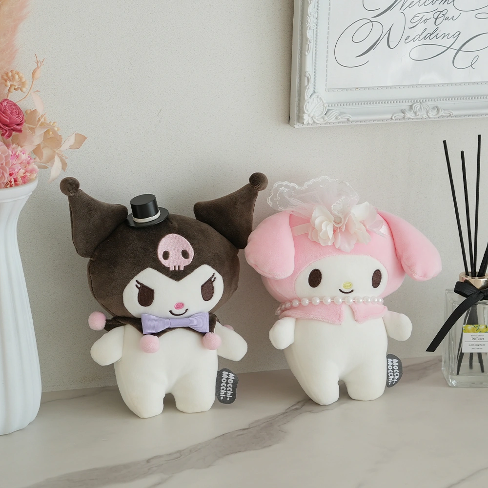 【結婚式電報ギフト】マイメロ&クロミウェディングドールバスケット