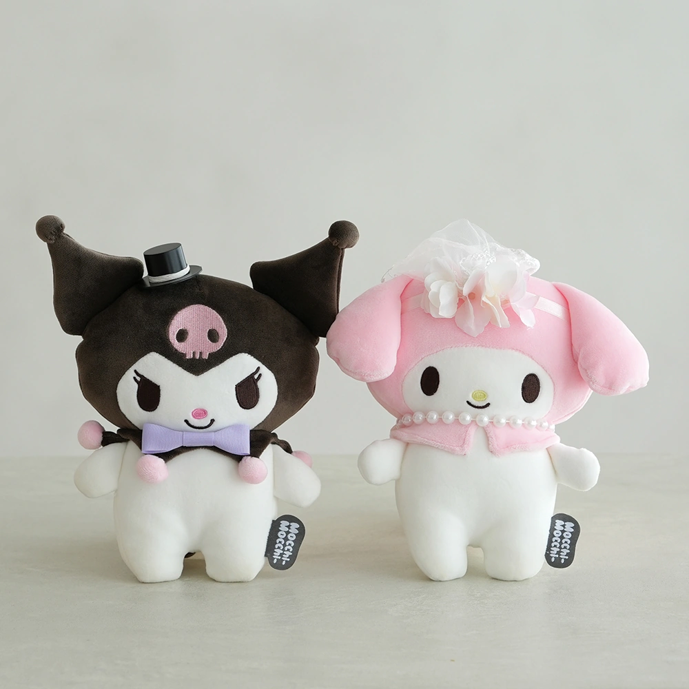 【結婚式電報ギフト】マイメロ&クロミウェディングドールバスケット