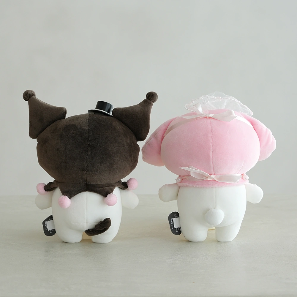 【結婚式電報ギフト】マイメロ&クロミウェディングドールバスケット