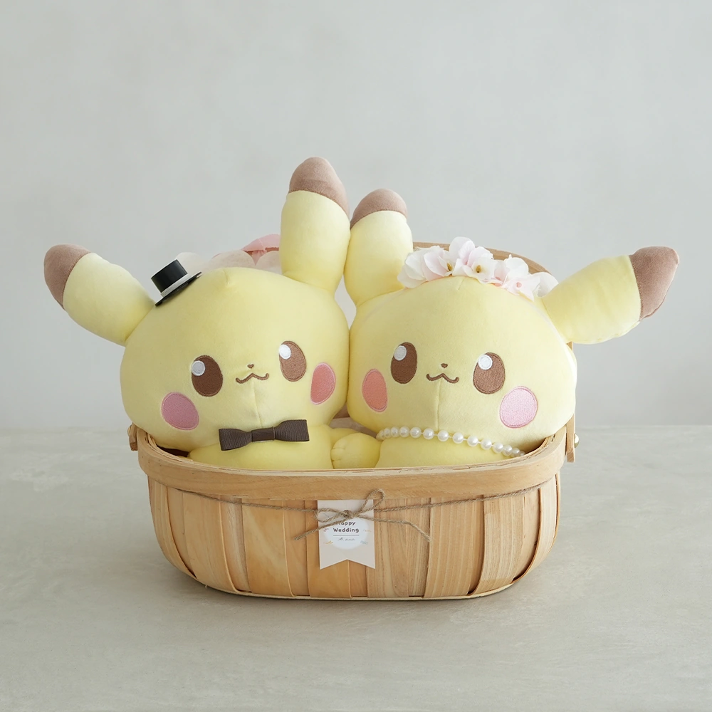 結婚式 電報 ギフト】ポケピース ピカチュウ ウェディングドール