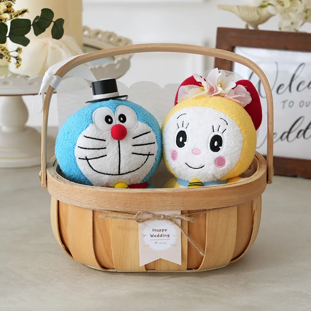 【結婚式 電報 ギフト】ドラえもんウェディングドールバスケット