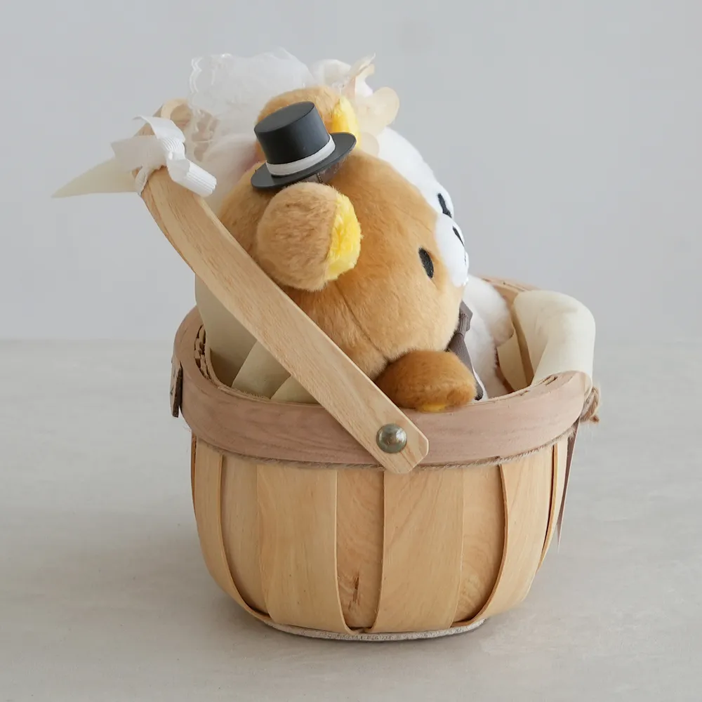 結婚式 電報 ギフト】リラックマウェディングバスケット｜ベルビー