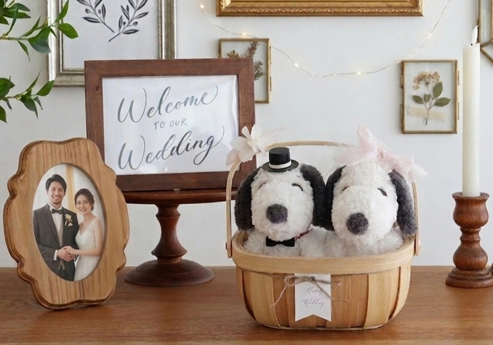 結婚式からお部屋のインテリアまで