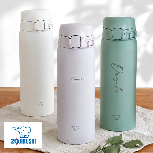 象印 名入れ ステンレスマグボトル ワンタッチ 480ml｜ベルビーWebshop本店