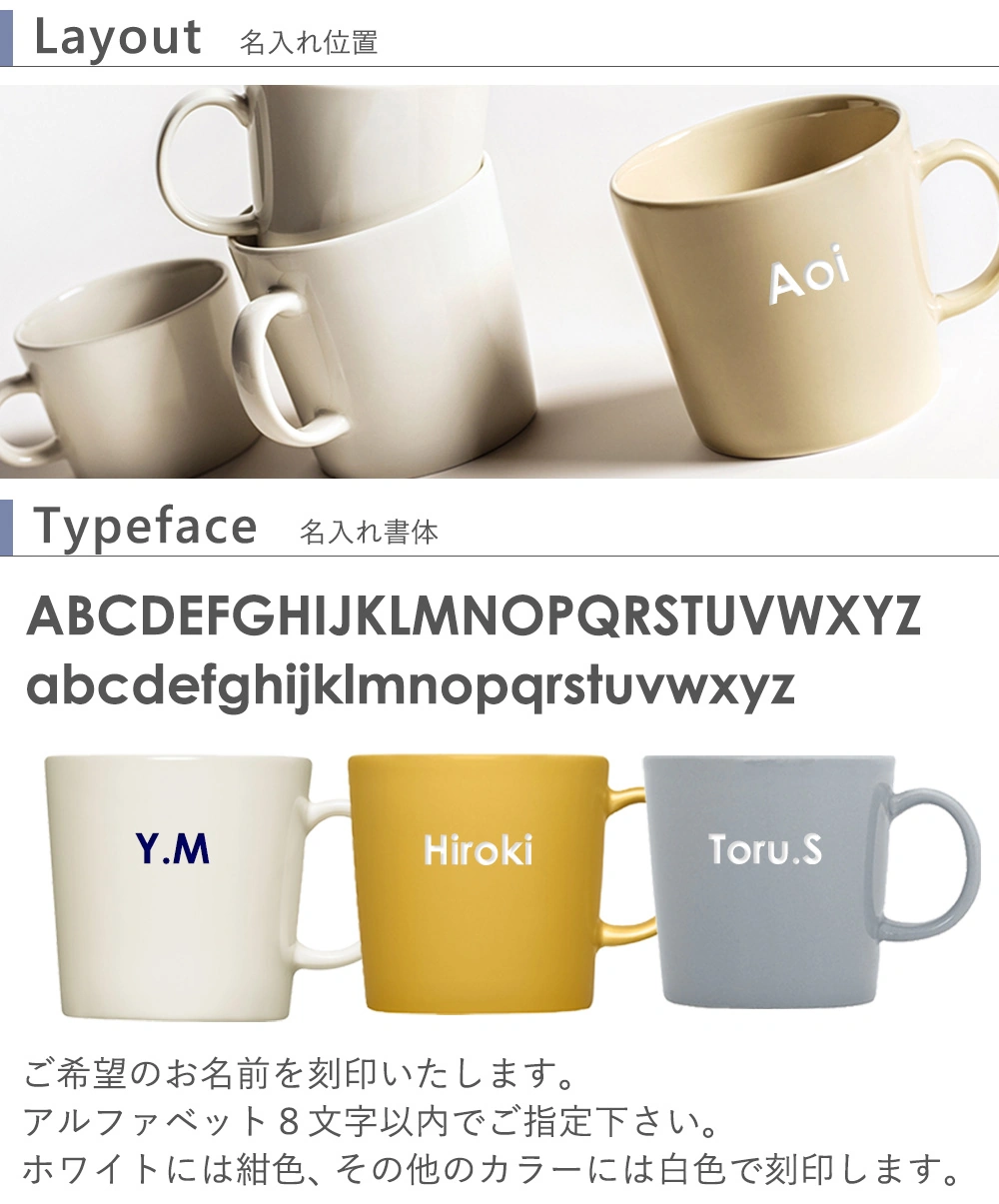 名入れイッタラマグカップペアセット｜ベルビーWebshop本店