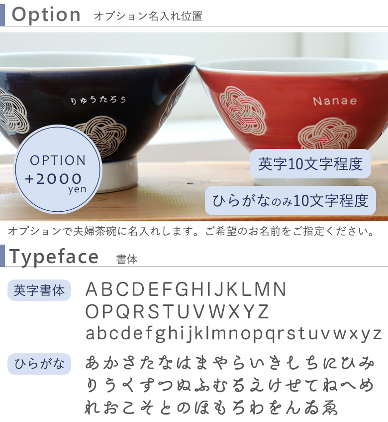 名入れについて